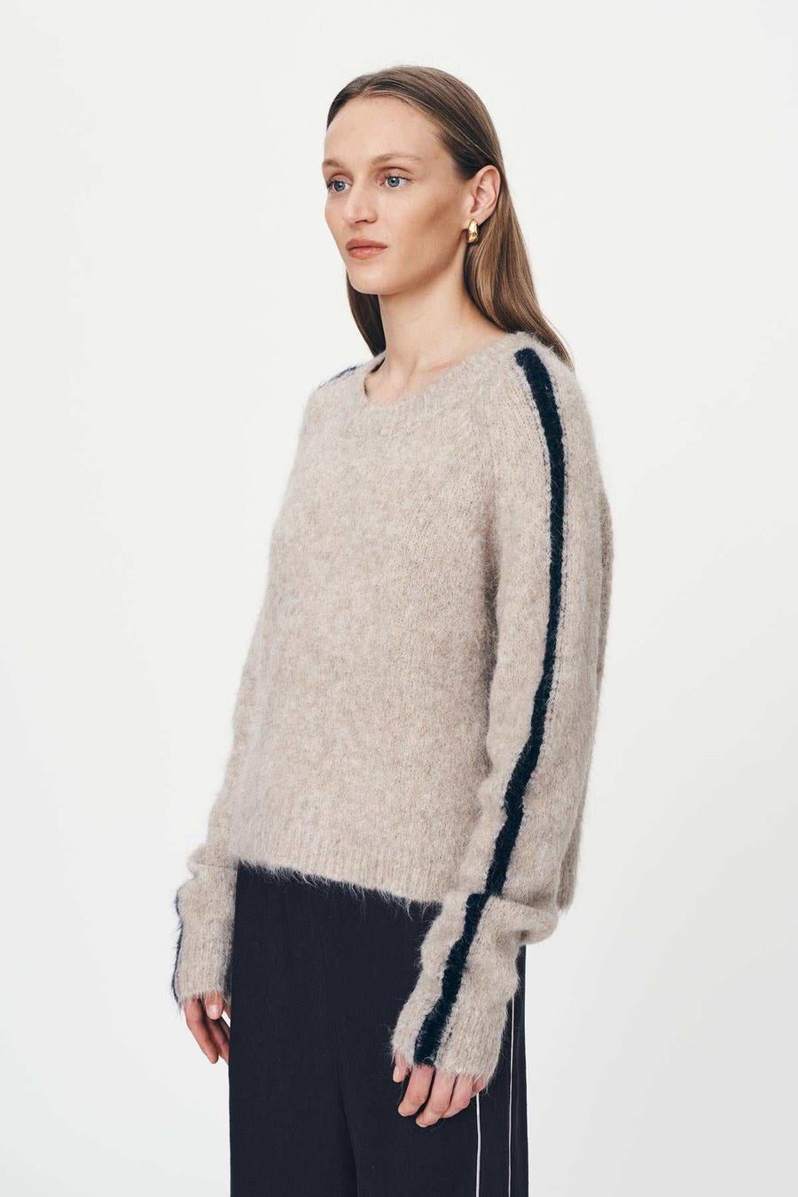 Rowie Lamara Knit Jumper Fawn