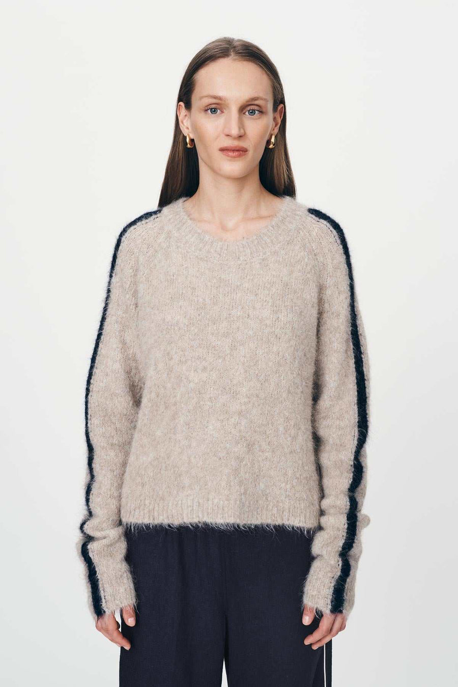 Rowie Lamara Knit Jumper Fawn