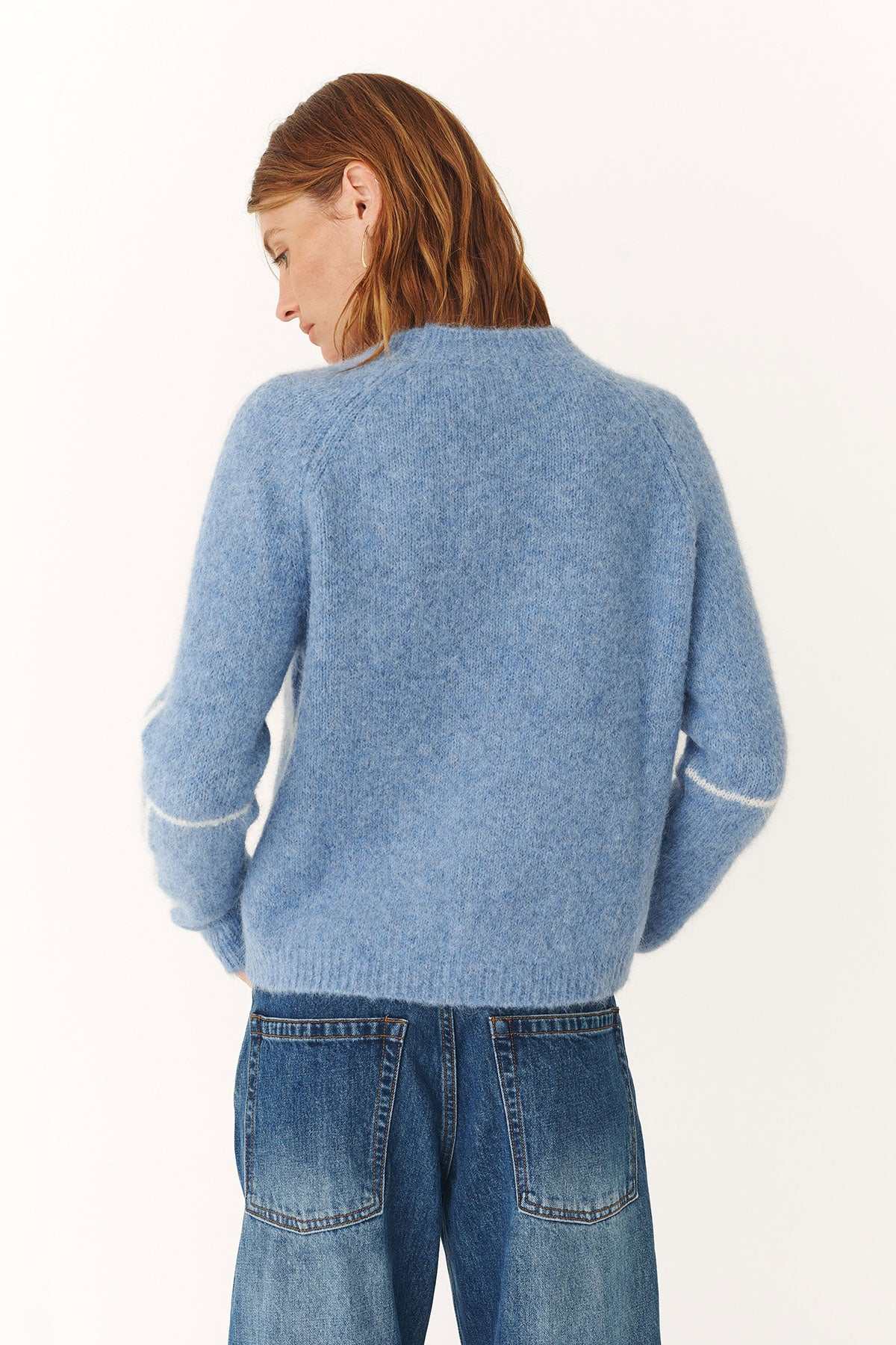 Rowie Lana Knit Jumper Sky