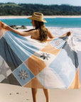 Land Essentials Starfish Sarong Sunrise