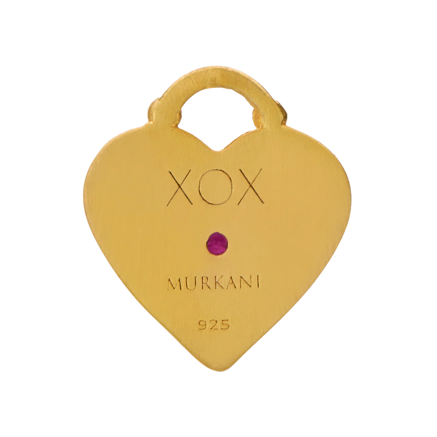 Murkani Love you Small Heart Bracelet Gold 18k