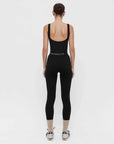 Nagnata Classic Wool Rib Legging Black
