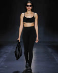 Nagnata Classic Wool Rib Legging Black