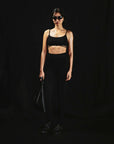 Nagnata Classic Wool Rib Legging Black