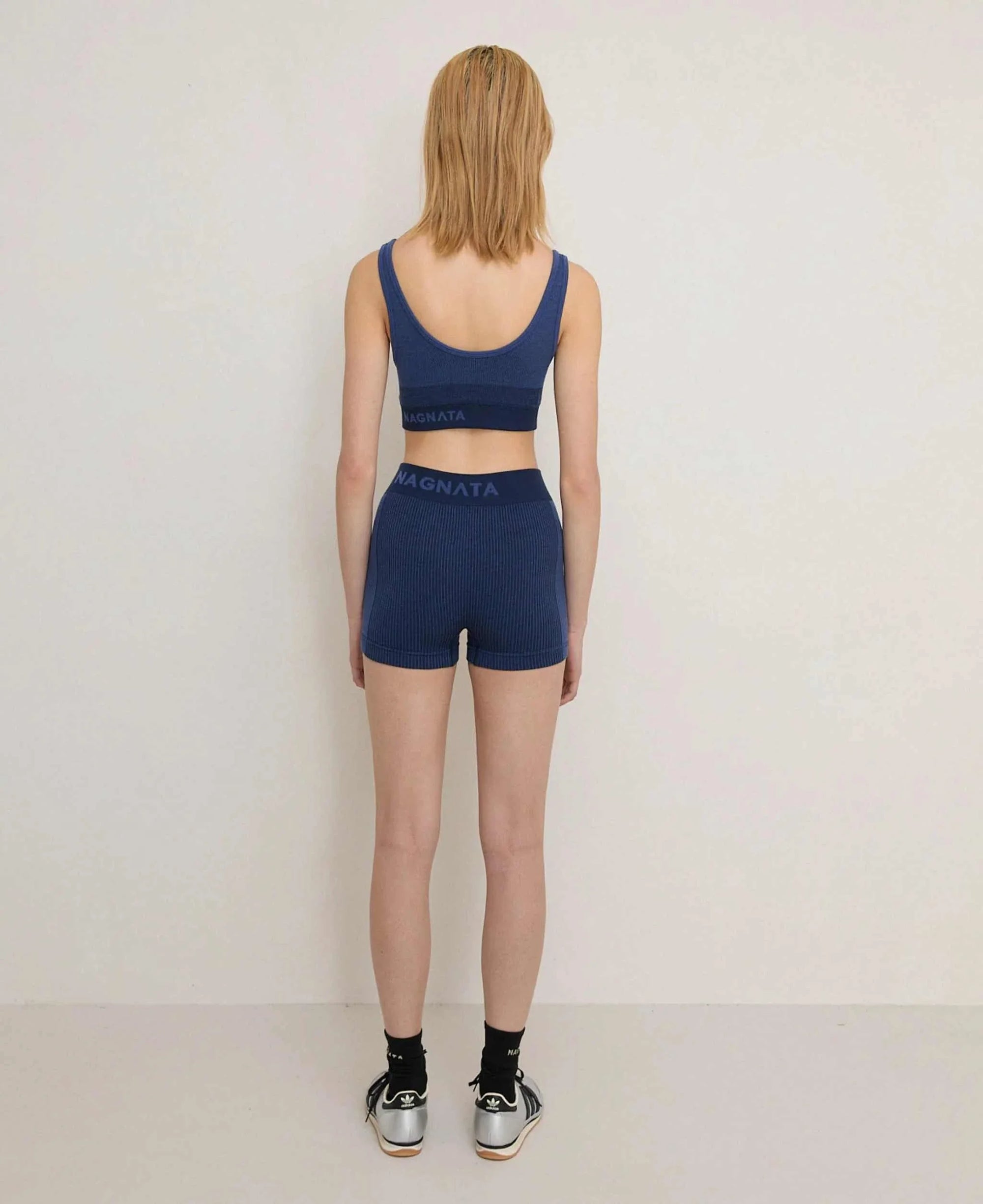 Nagnata Scoop Wool Crop Denim