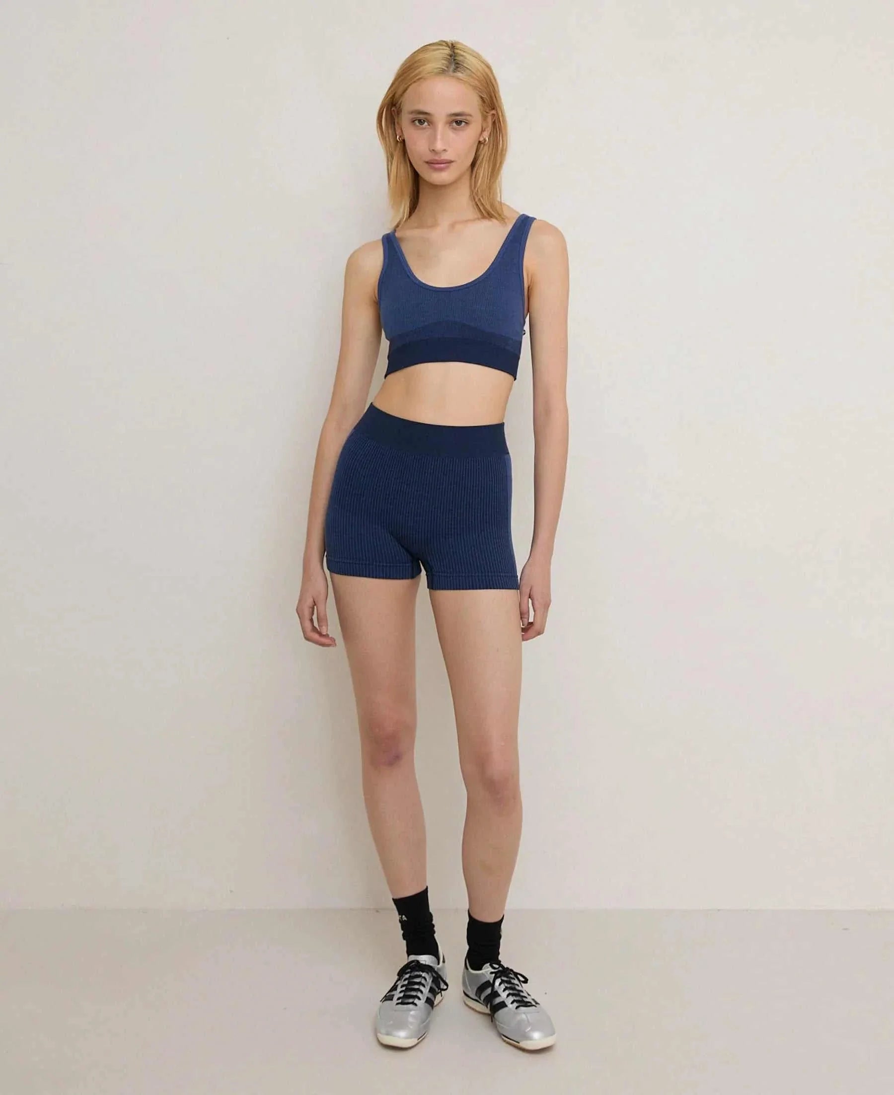 Nagnata Scoop Wool Crop Denim