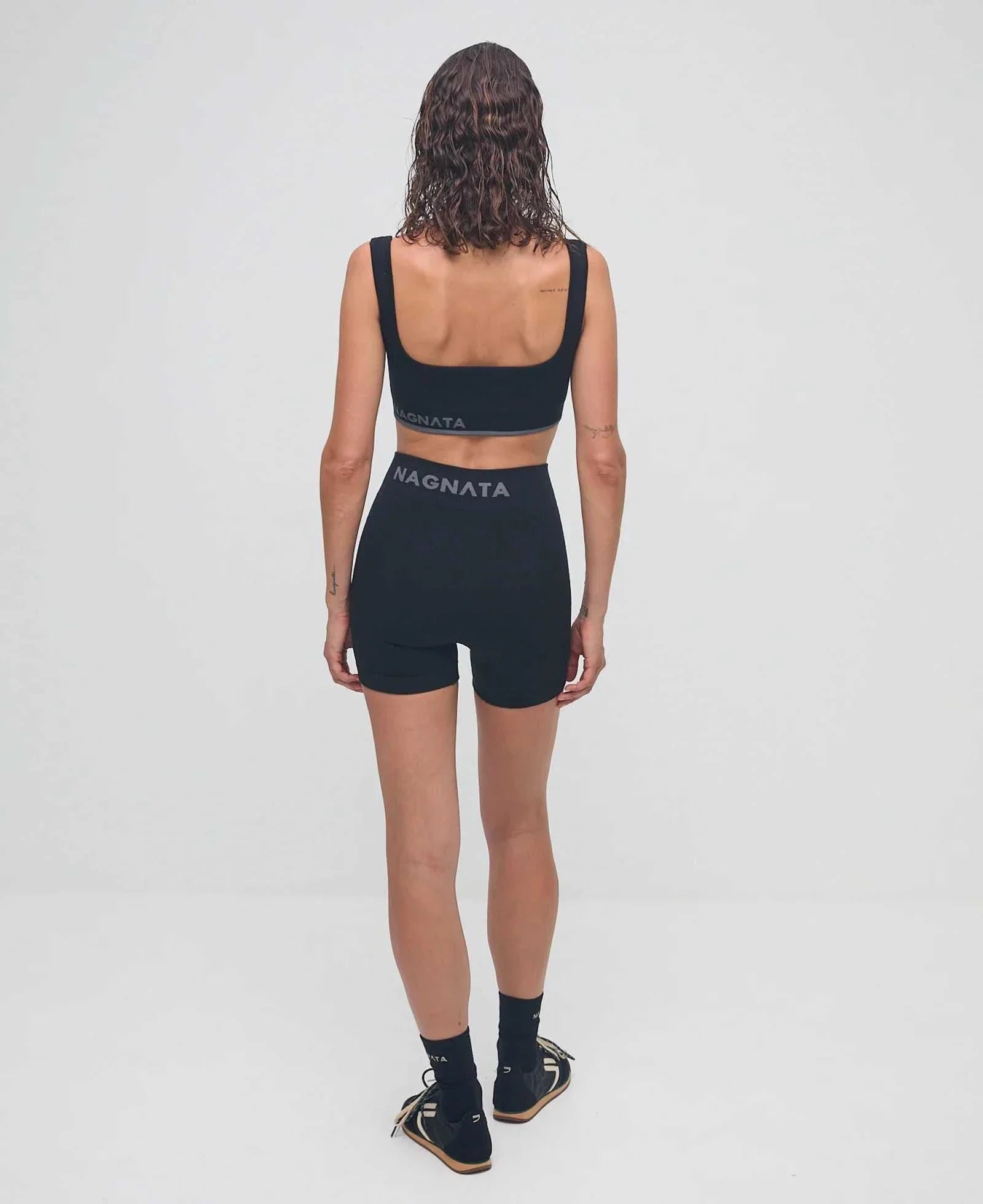 Nagnata Ballet Wool Mini Short Black 