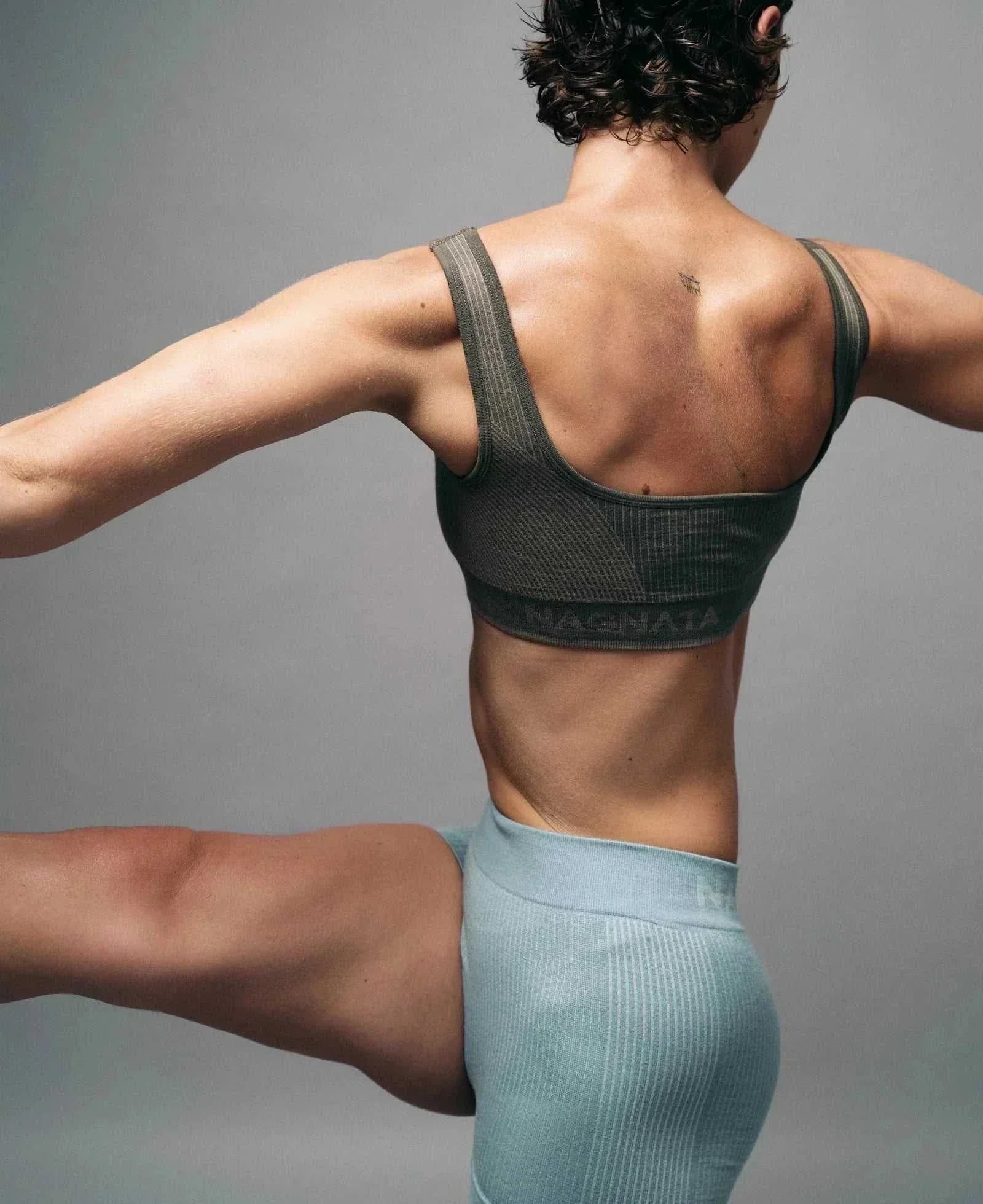 Nagnata Classic Wool Bralet Grove     