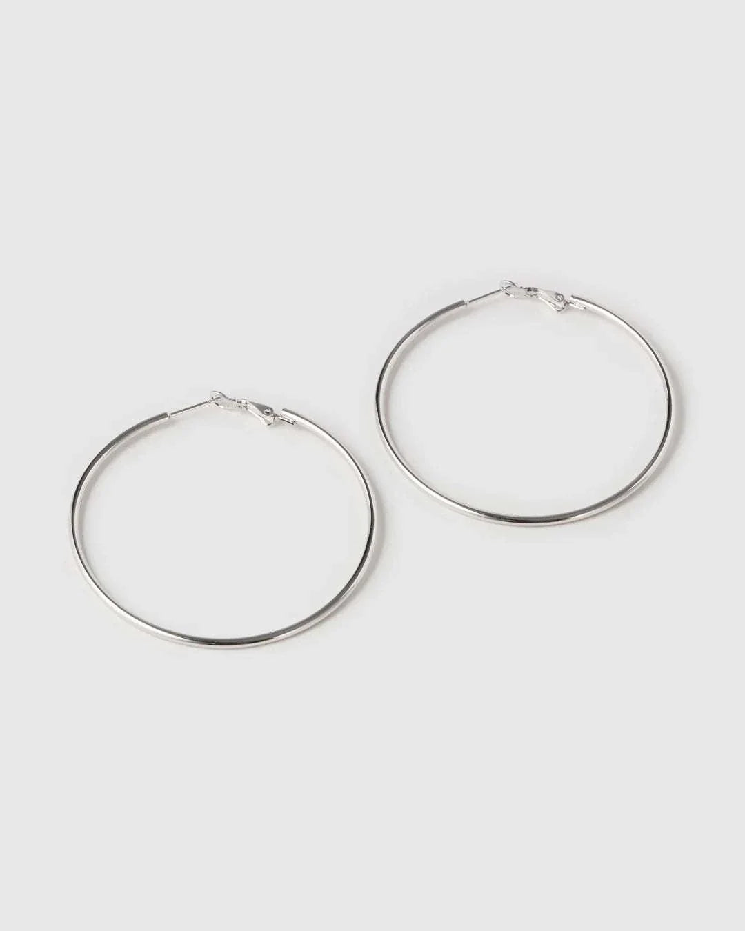 Arms of Eve Maddy Silver Hoop Earrings