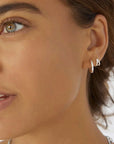 Arms of Eve JR Jean Midi Earrings Silver
