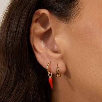 Arms Of Eve Max Earrings Maxi 12mm Gold