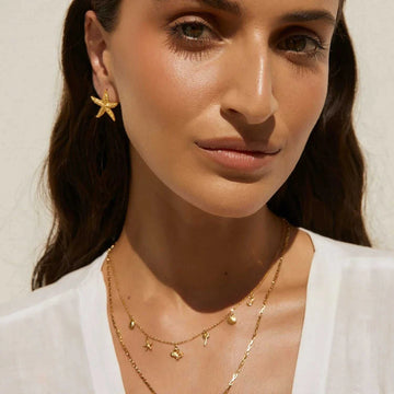 Arms of Eve Mini Siesta Earrings Gold