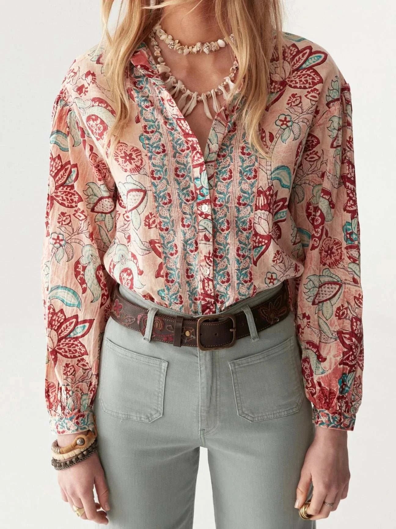 Maison Hotel Tito Blouse Shrimp