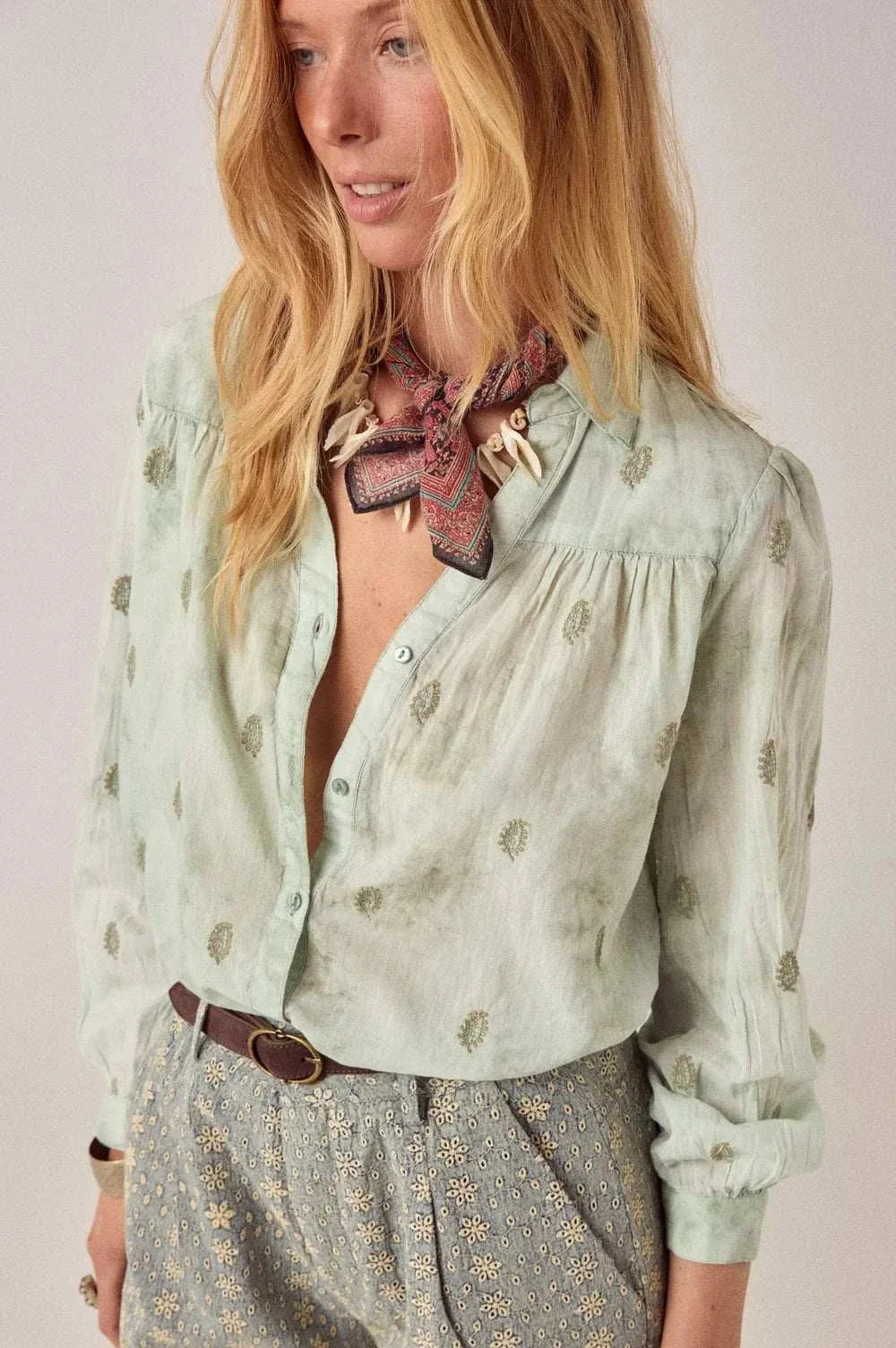 Maison Hotel Rani Shirt Mineral Jade