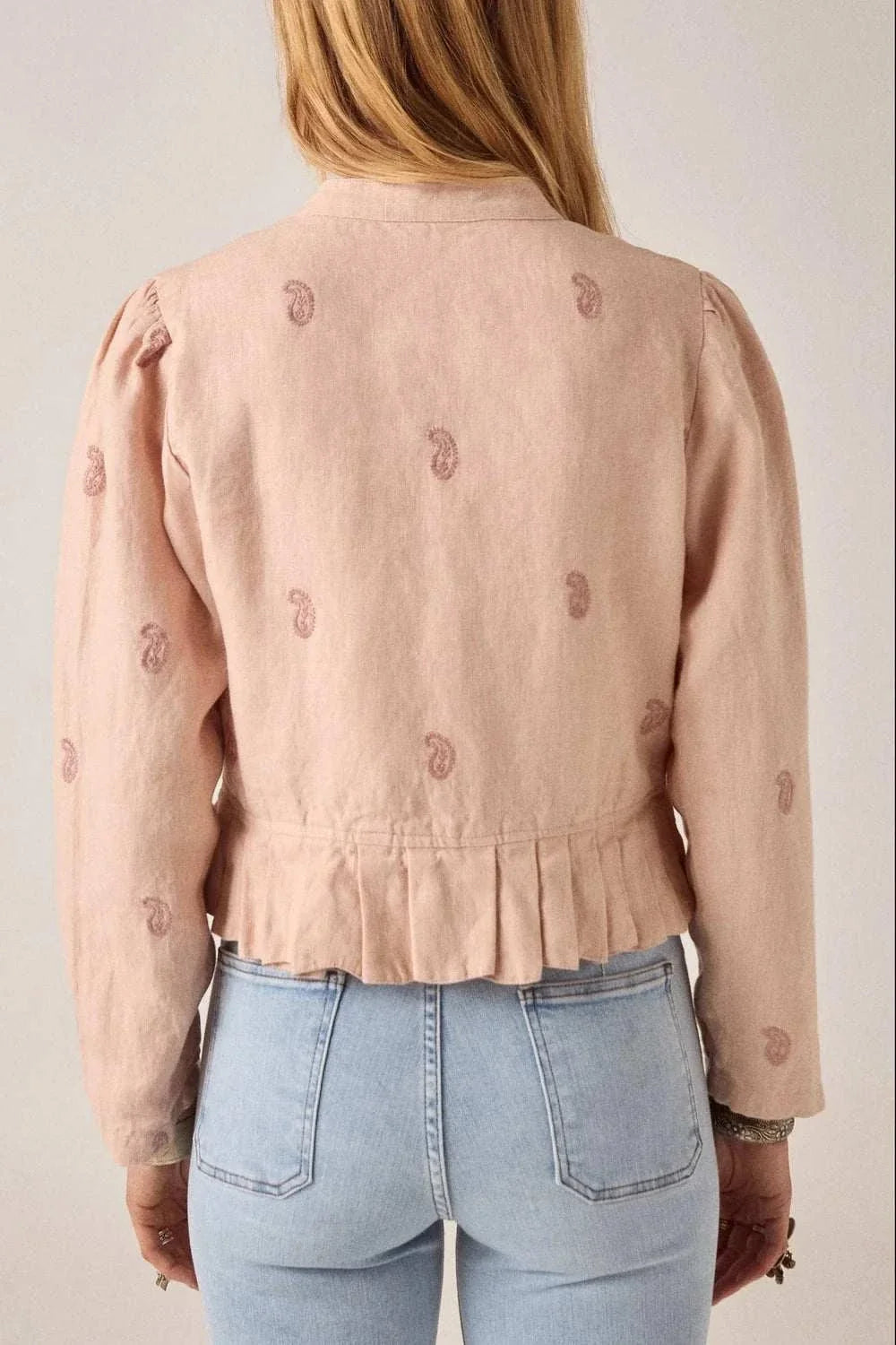 Maison Hotel Edgard Jacket Antique Blush