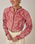 Maison Hotel Gaia Blouse Red Java