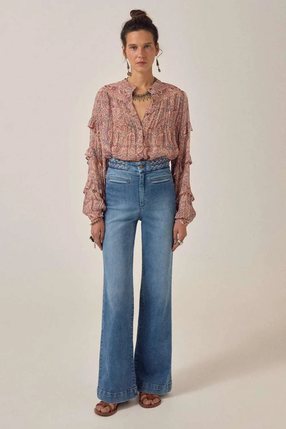 Maison Hotel Cosima Blouse Wild Dust