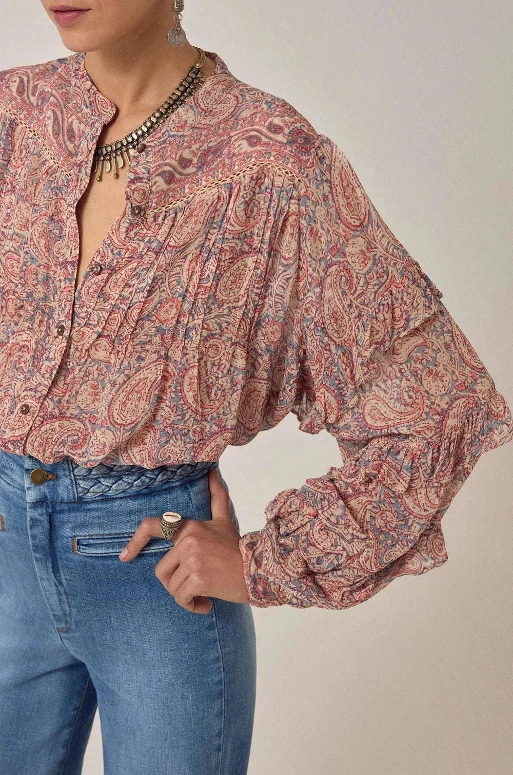 Maison Hotel Cosima Blouse Wild Dust