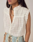 Maison Hotel Elvis Sleeveless Blouse Love Me Tender
