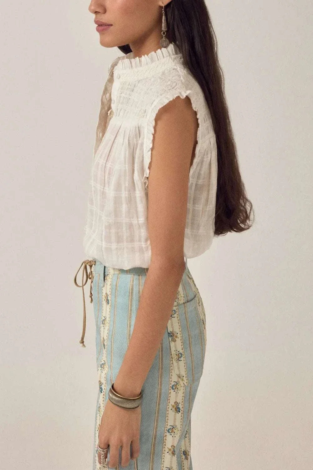Maison Hotel Elvis Sleeveless Blouse Love Me Tender