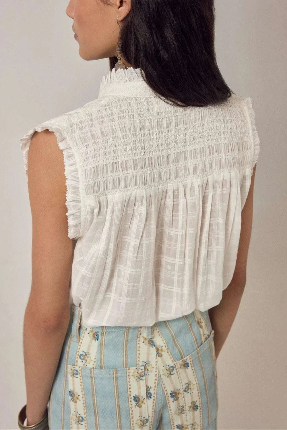 Maison Hotel Elvis Sleeveless Blouse Love Me Tender