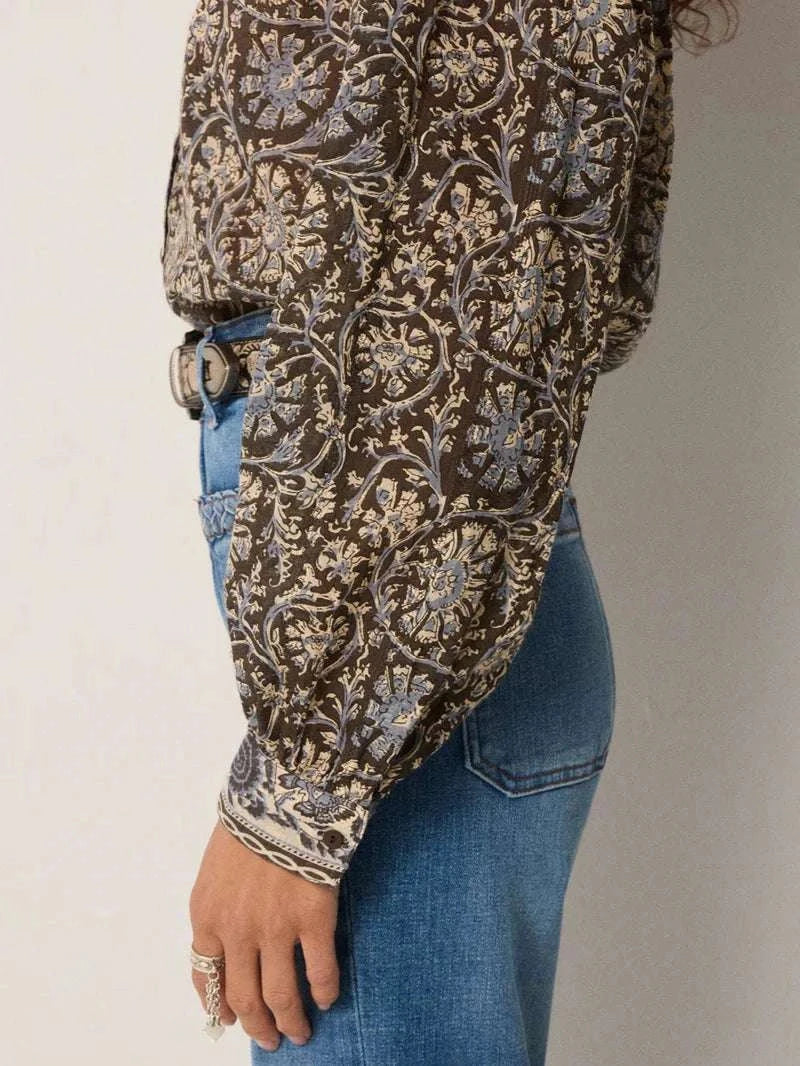 Maison Hotel Amrit Blouse Blue Orchid
