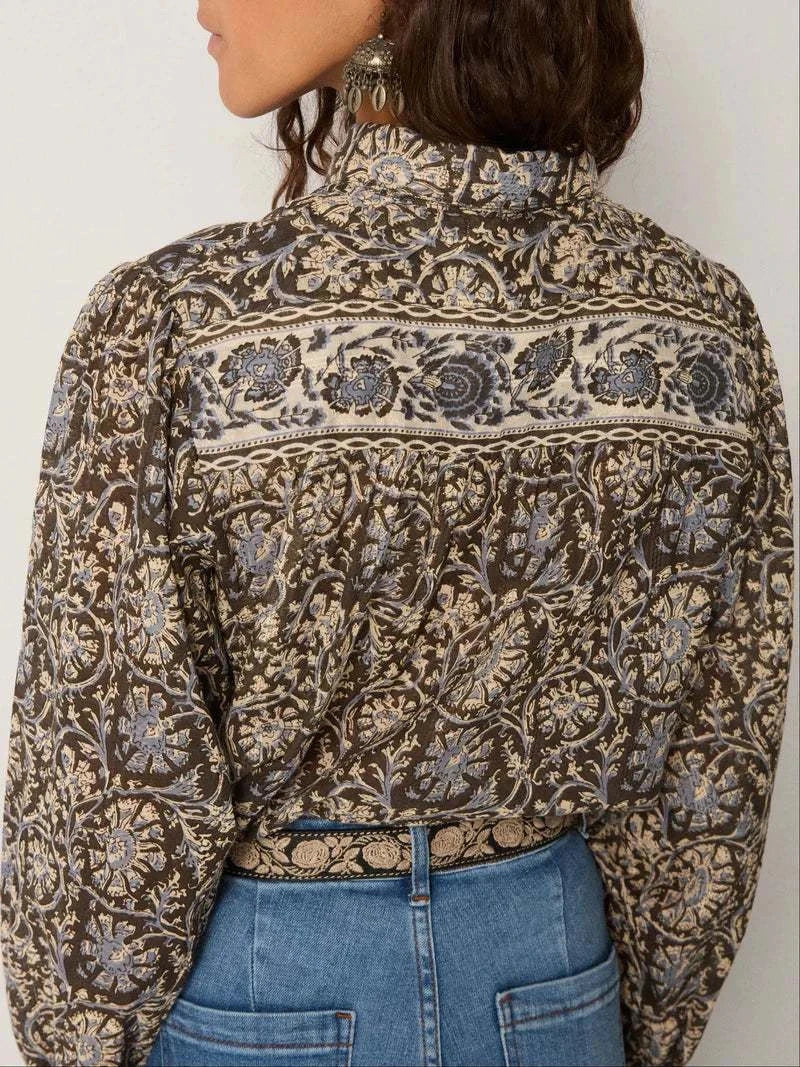 Maison Hotel Amrit Blouse Blue Orchid
