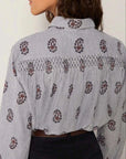 Maison Hotel Sophie Blouse Striped Meadow