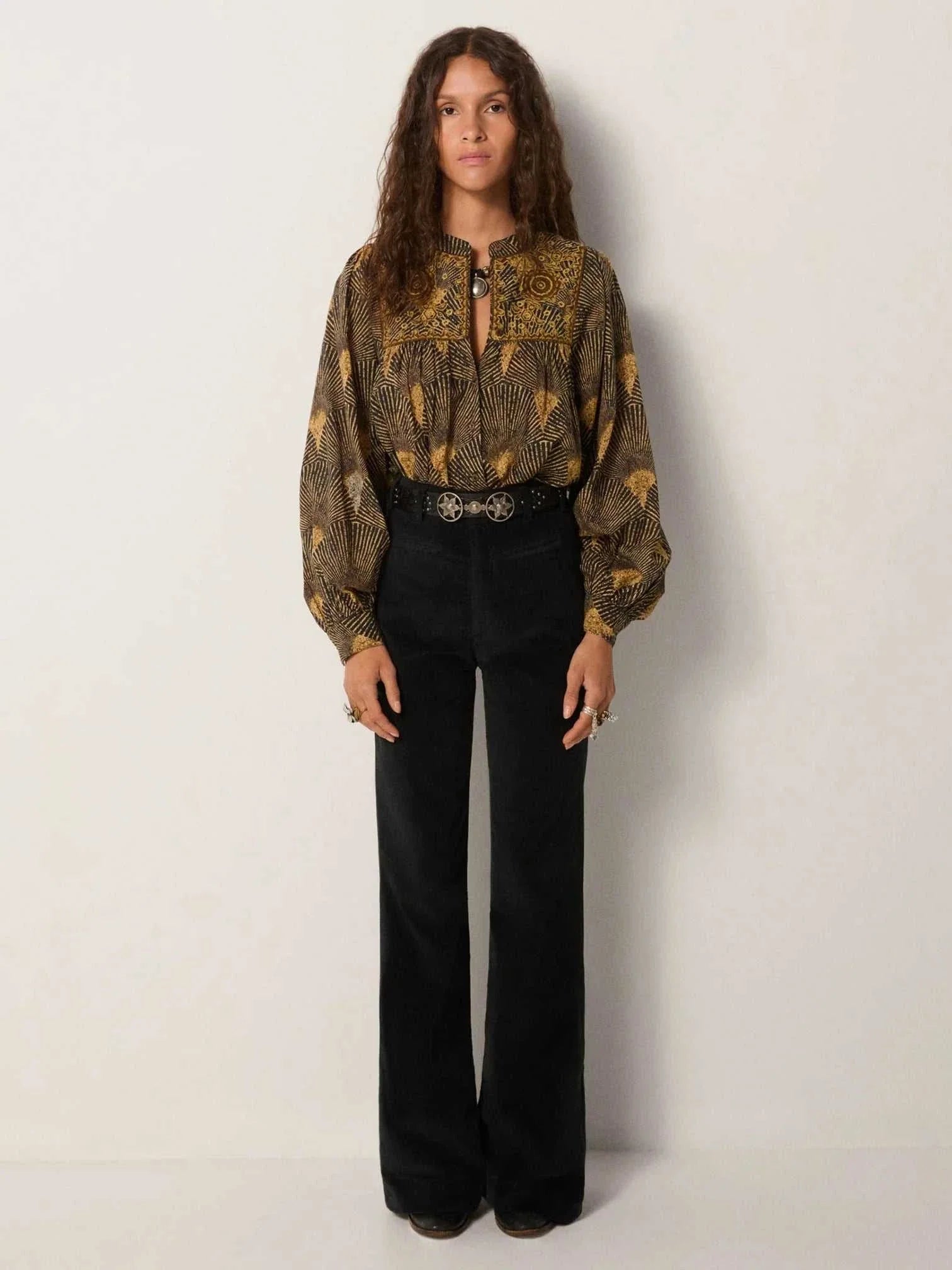 Maison Hotel Triana Blouse Avocado