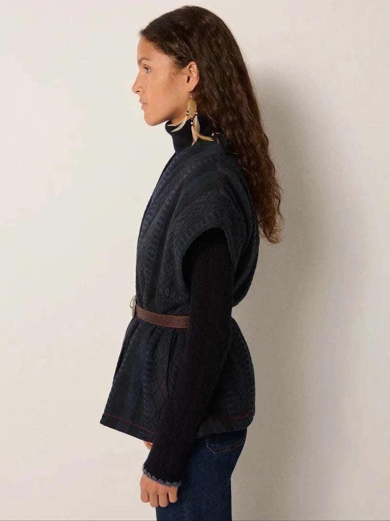 Maison Hotel Orion Jacket Dusty Blue