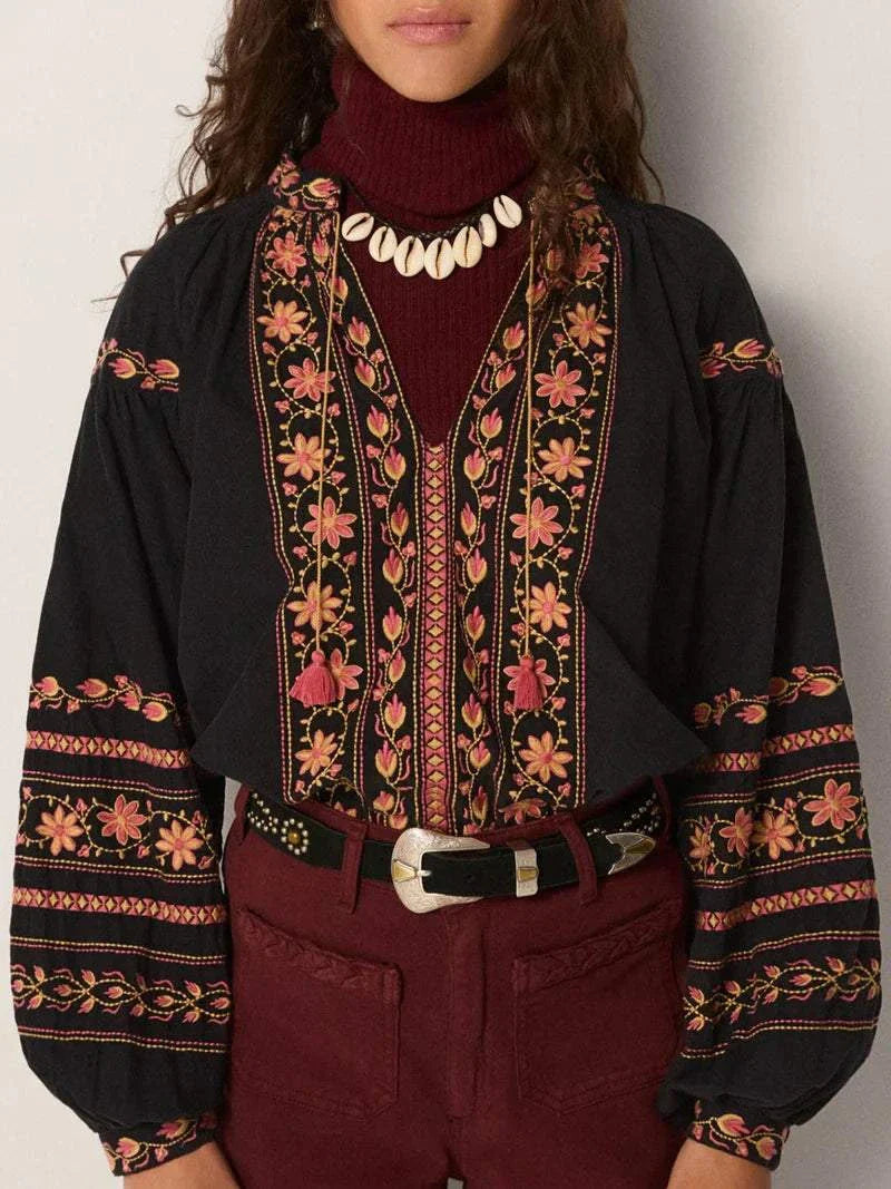 Maison Hotel Virginia Blouse Night Garden