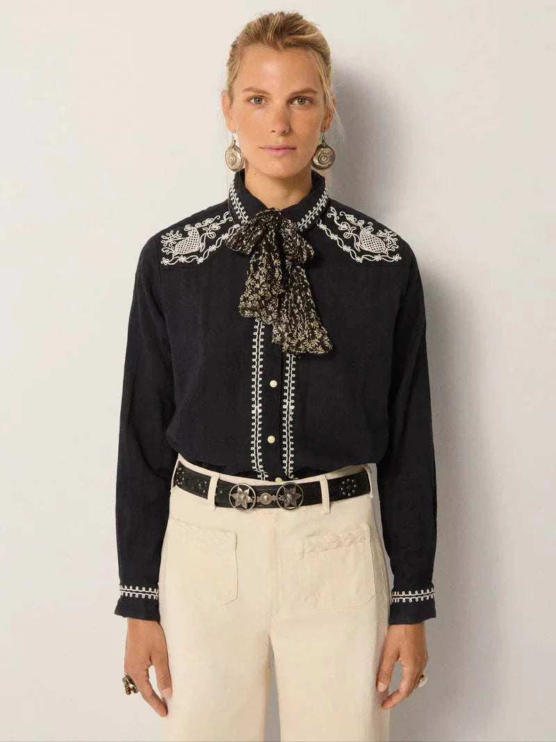 Maison Hotel Charro Blouse Tabasco