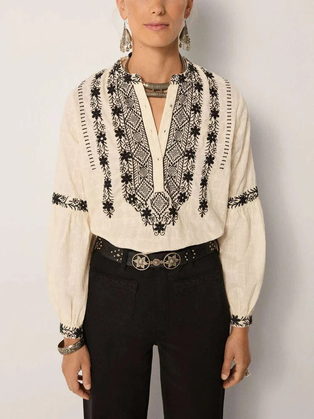 Maison Hotel Bruna Blouse White Lies