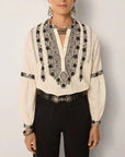 Maison Hotel Bruna Blouse White Lies