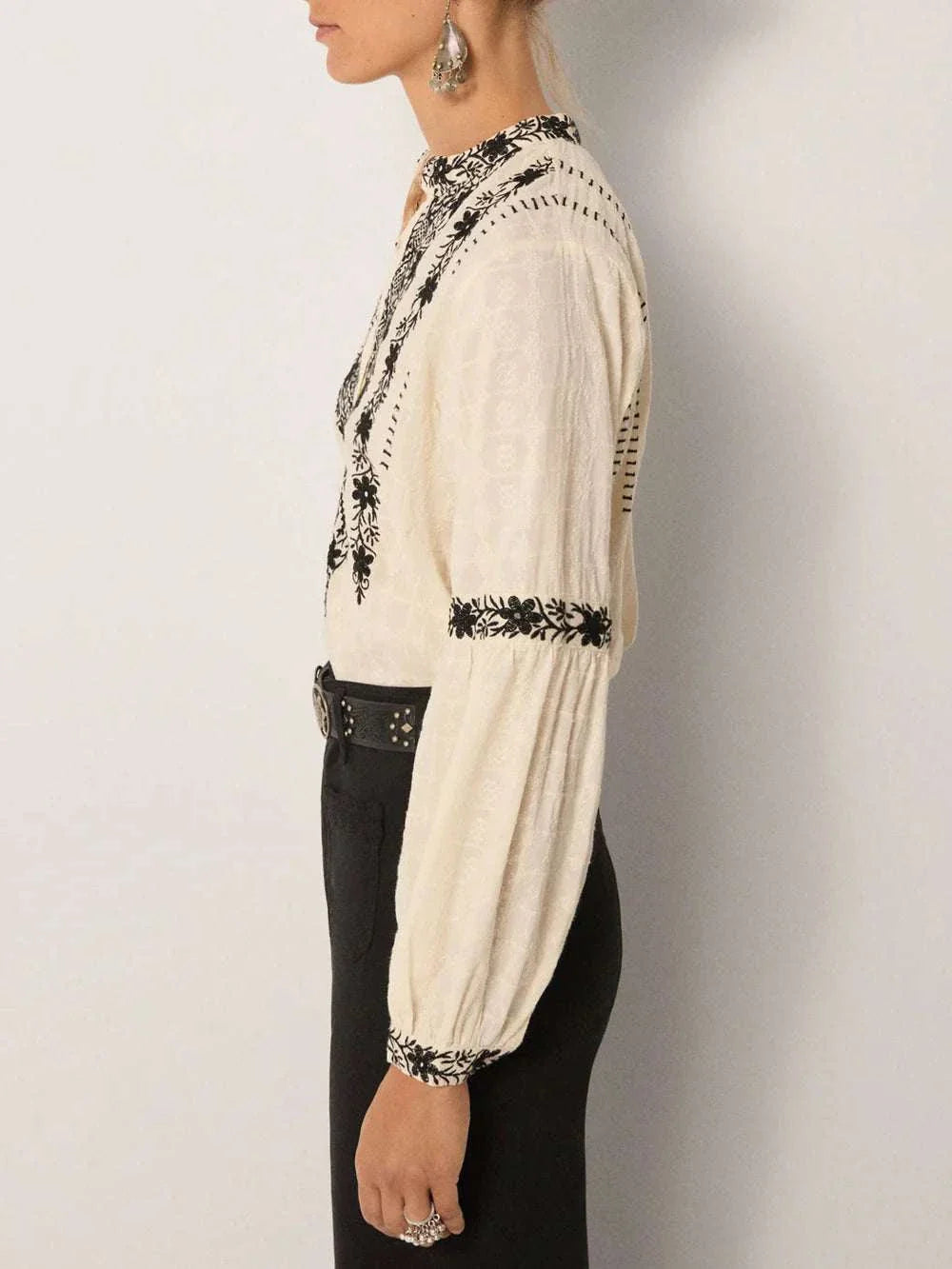 Maison Hotel Bruna Blouse White Lies