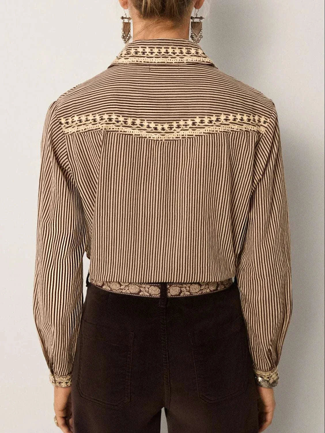 Maison Hotel Bebo Blouse Tobacco 
