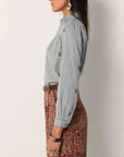 Maison Hotel Amrit Blouse Dusty Blue