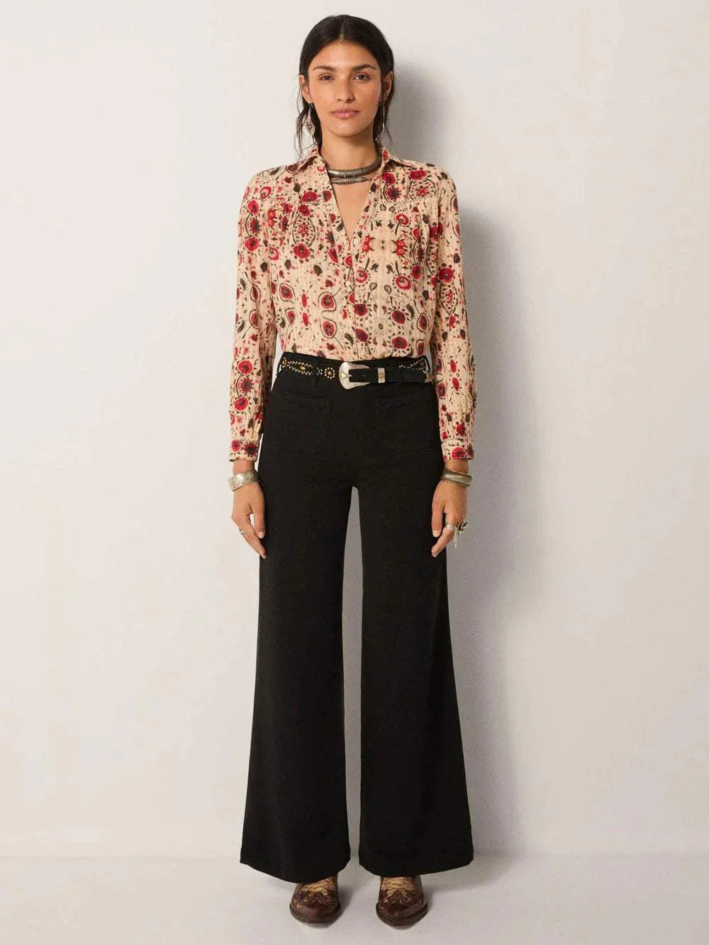 Maison Hotel Amrit Blouse Coquelicot Coquillage