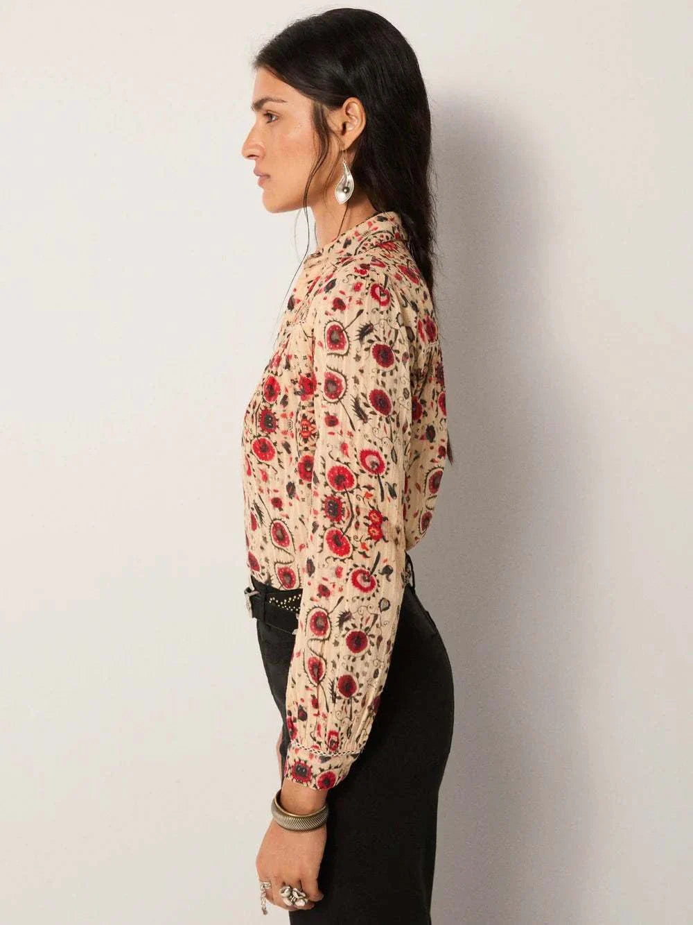 Maison Hotel Amrit Blouse Coquelicot Coquillage