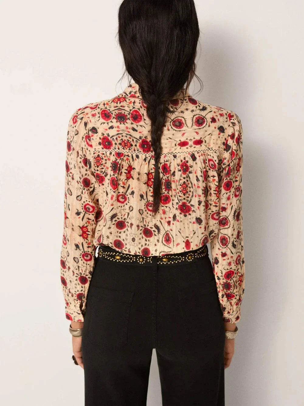 Maison Hotel Amrit Blouse Coquelicot Coquillage