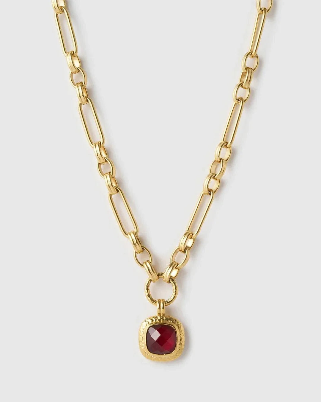 Arms of Eve Mason Necklace Ruby Gold