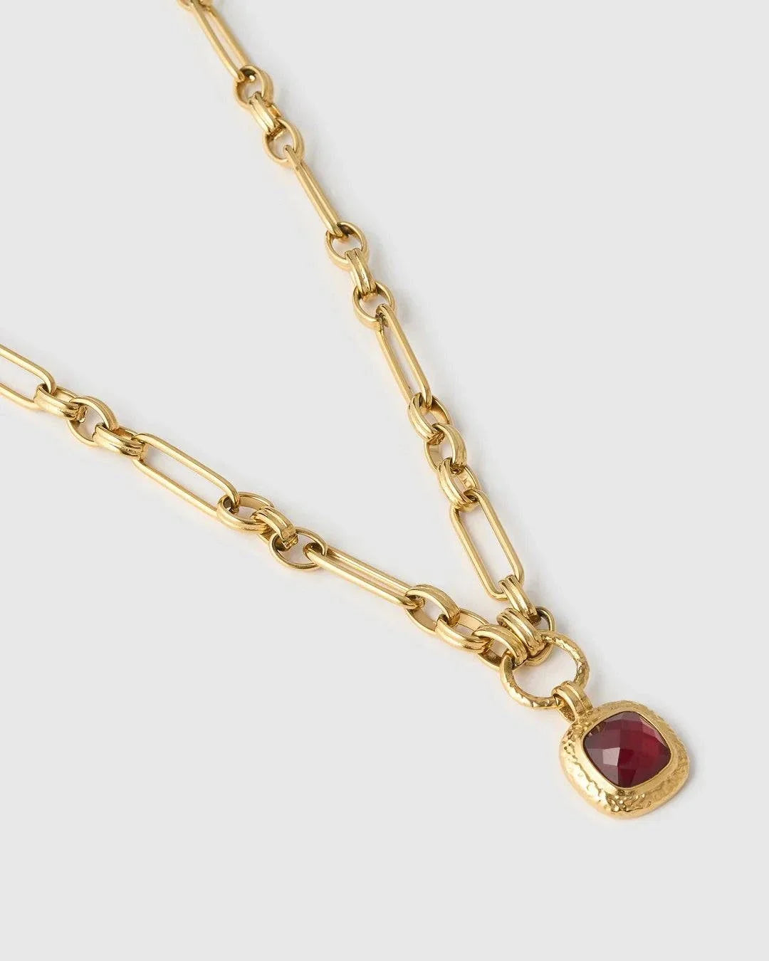Arms of Eve Mason Necklace Ruby Gold