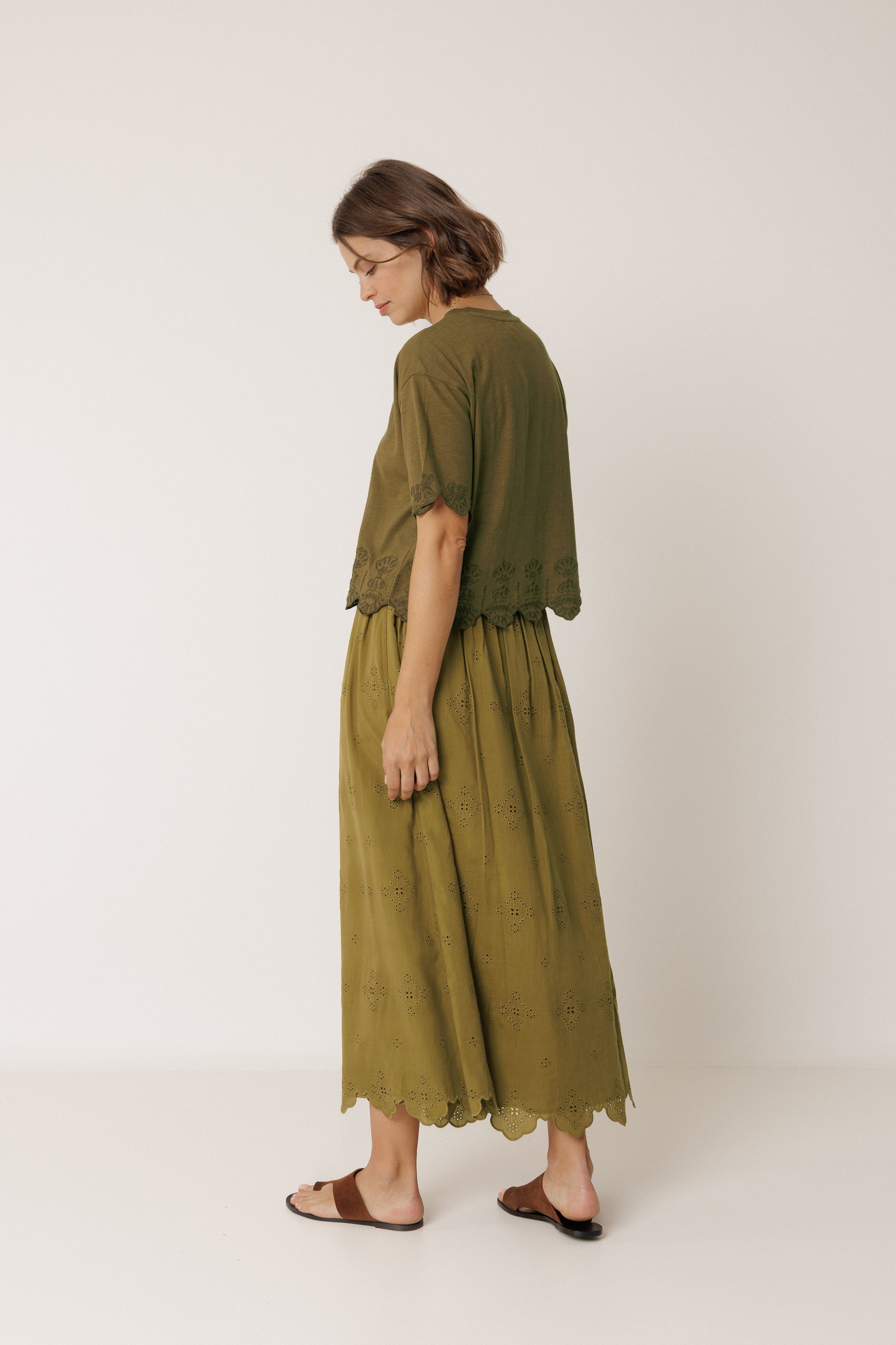 Indi and Cold Falda 703 Khaki