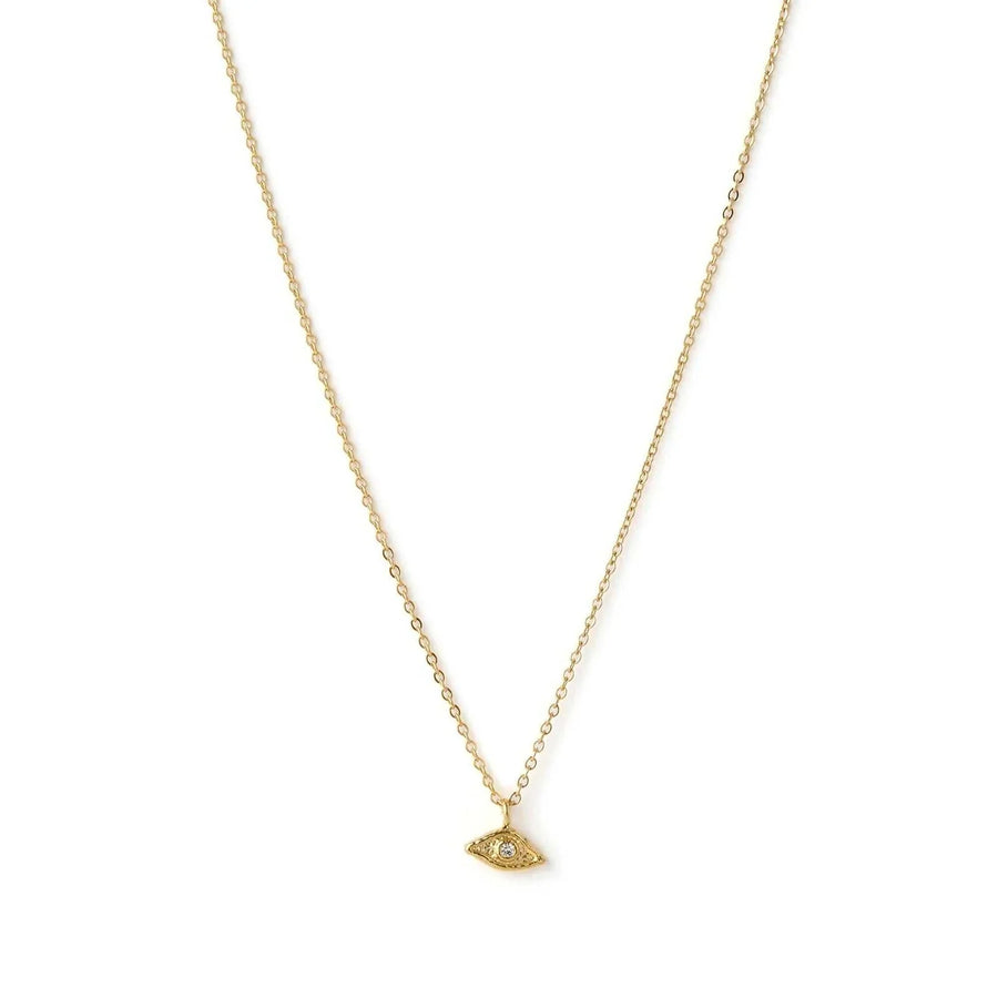 Arms of Eve Mini Elysian Gold Charm Necklace