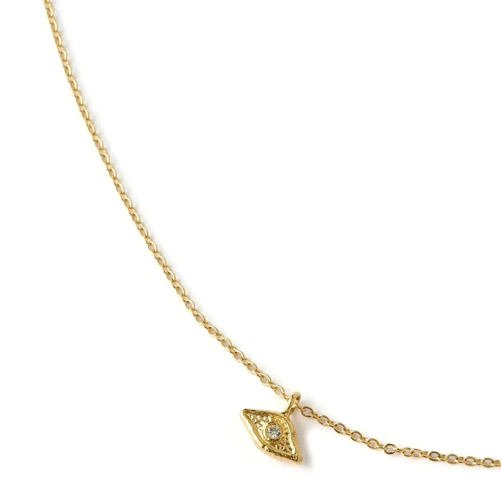 Arms of Eve Mini Elysian Gold Charm Necklace