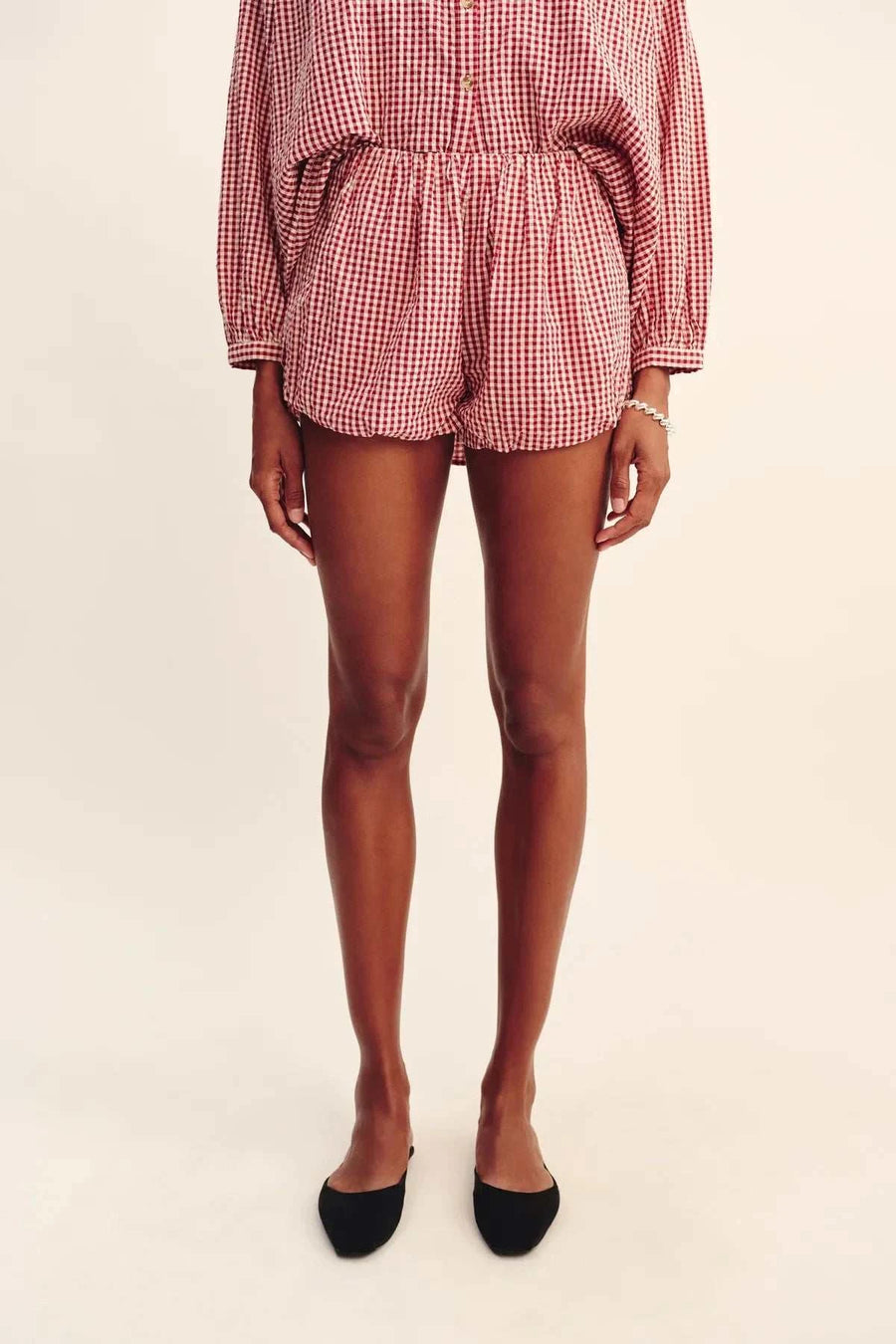 Posse Aurelia Short Red Gingham