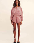 Posse Aurelia Short Red Gingham
