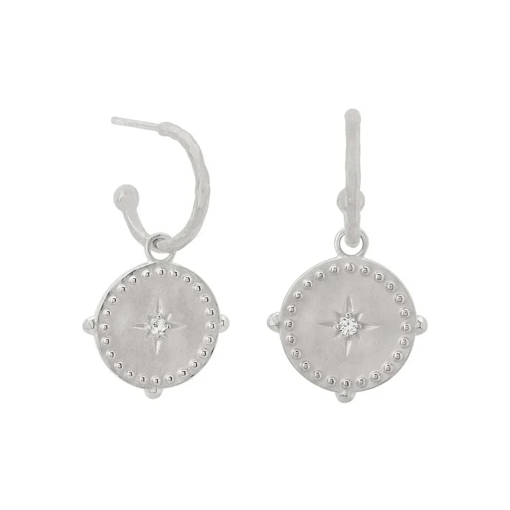 Murkani Small Hoops Sterling Silver