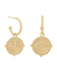 Murkani Small Hoop Earrings Gold