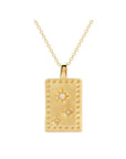 Murkani Rectangle Necklace Gold 18k